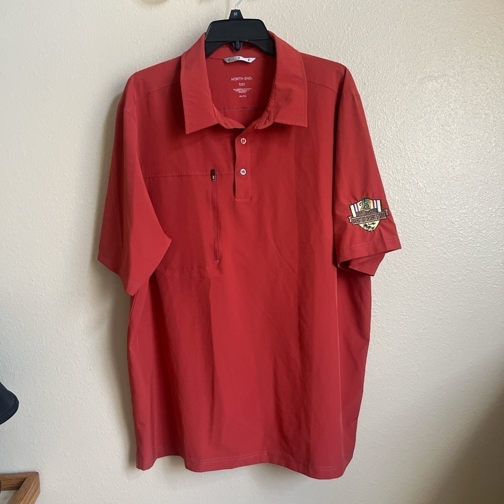 North End Men’s XXL 25th Anniversary Operation Desert Storm Polo